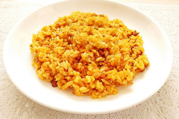 ドライカレー　スープ付き